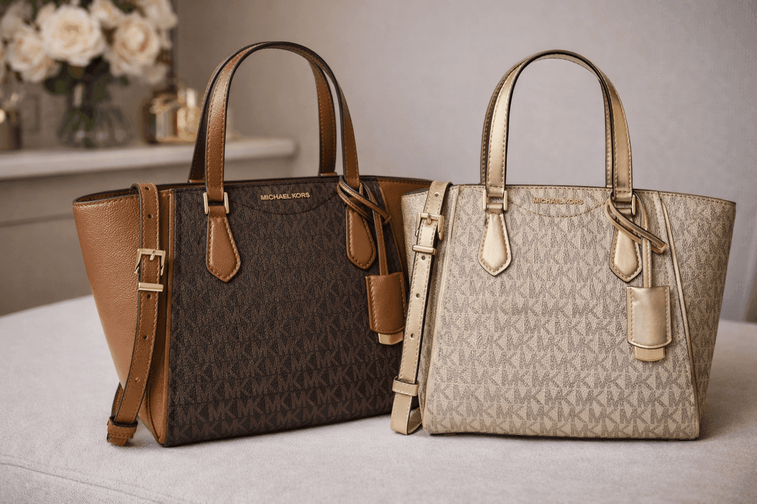 MK convertible crossbody handbag stylish everyday designer bag for women