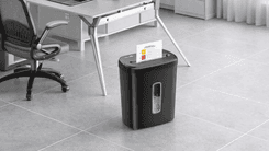 Amazon Basics High Security Cross Cut Paper and Credit Card Shredder designed for home office document security